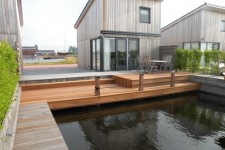 Aanleg vlonders